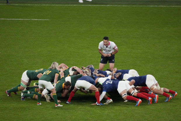 South Africa's scrum was a strongsuit against France in the one-point win at Stade de France.