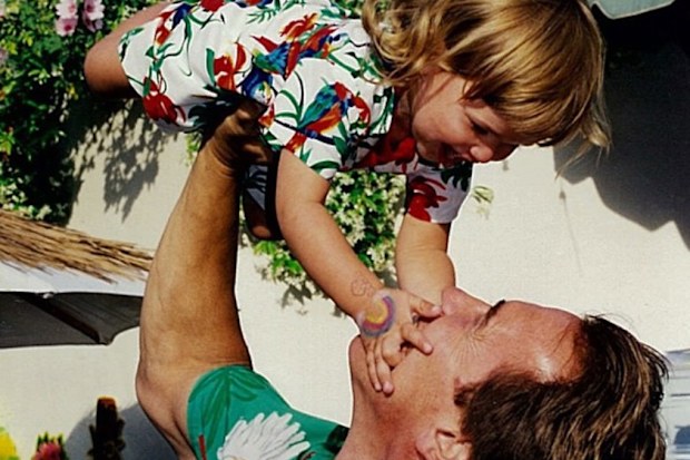 Arnold Schwarzenegger shared this photo of son Christopher in 2014.