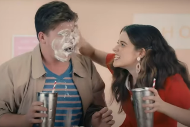 Still from government's milkshake consent video