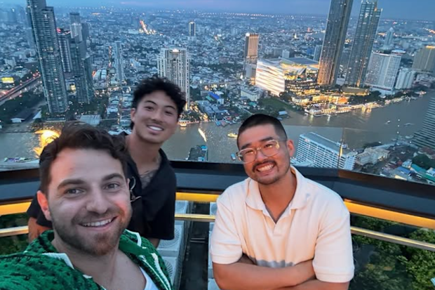 The Travel Guides 2025 stars Kev, Dorian and Teng