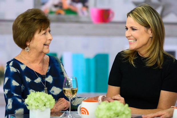 Savannah Guthrie and mum Nancy, April 2019 