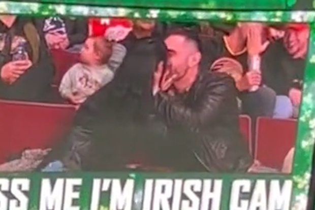 Kiss cam viral clip