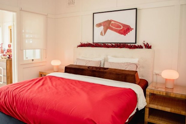kitkat christmas cabin