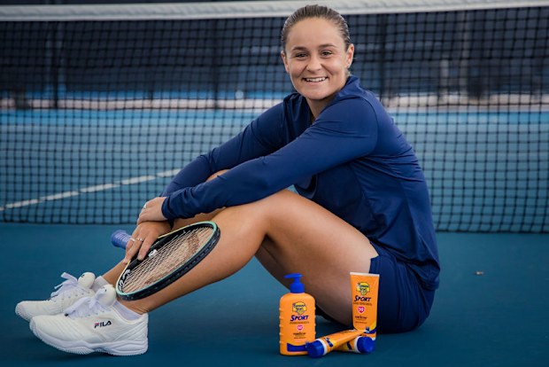 Ash Barty x Banana Boat