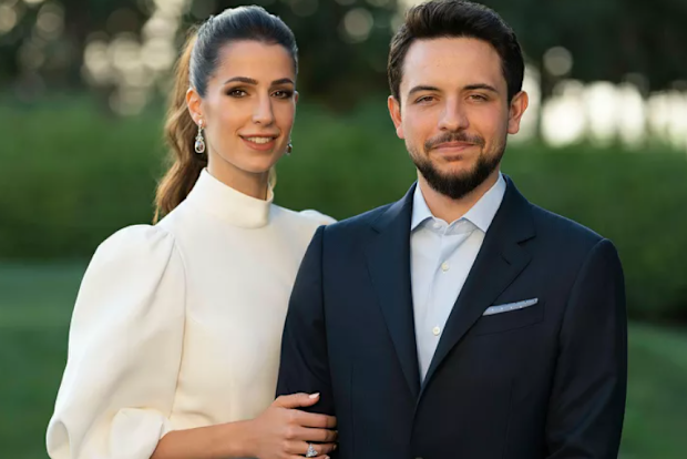 Prince Hussein and fiancee