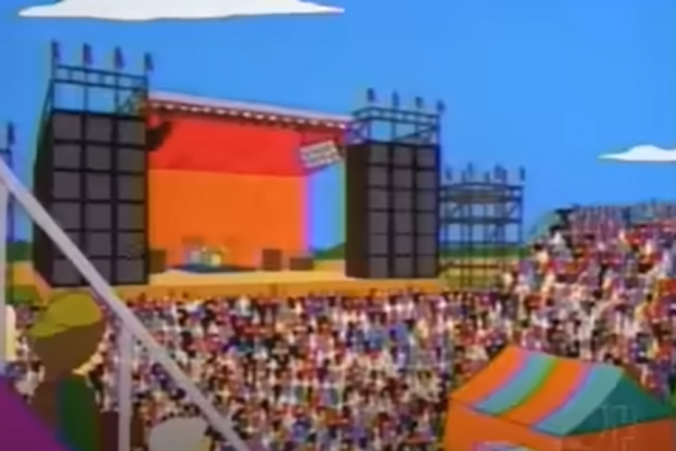 Homerpalooza in The Simpsons