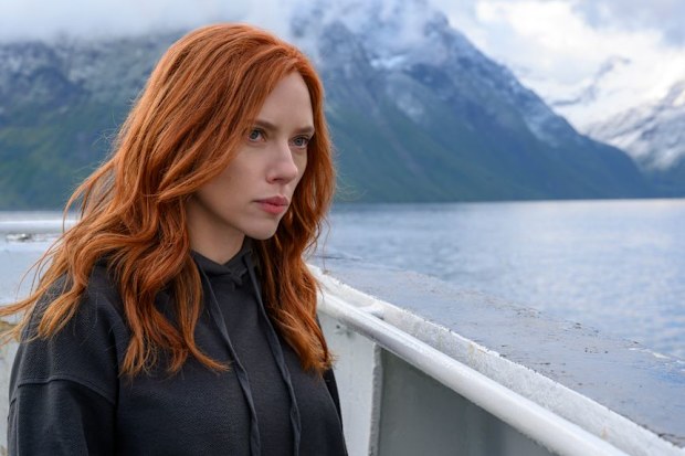 Scarlett Johansson stars in Black Widow.