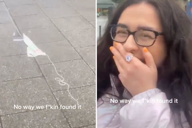 Woman's mysterious wardrobe malfunction confuses TikTok users
