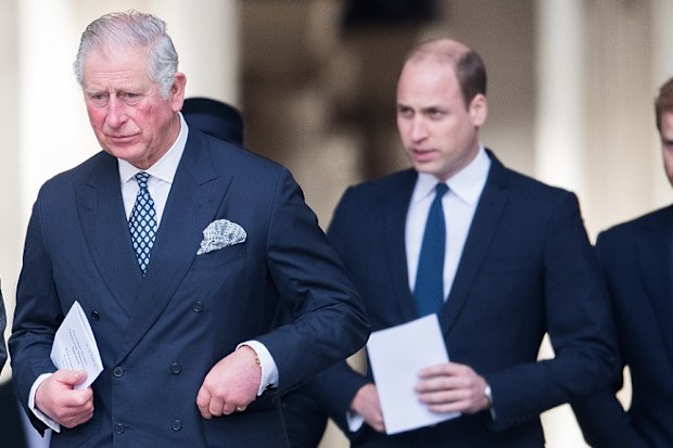 Prince Charles, Prince William, Prince Harry