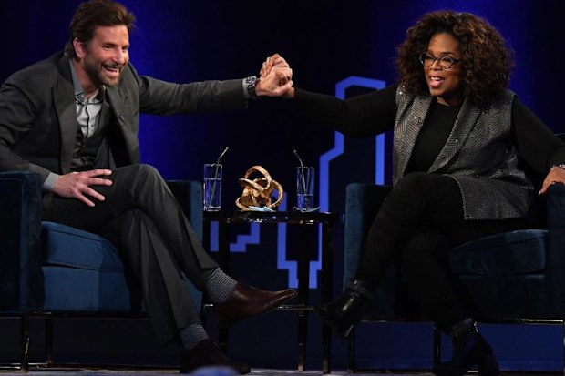 Bradley Cooper and Oprah Winfrey