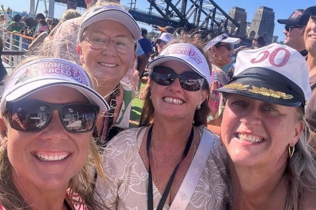 Shane Dale went on a cruise with 71 friends and family for her 50th birthday.