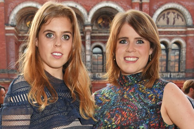 Princess Beatrice and Princess Eugenie of York
