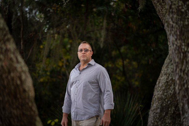 For nearly 10 years, Joseph Moore lived a secret double life.
