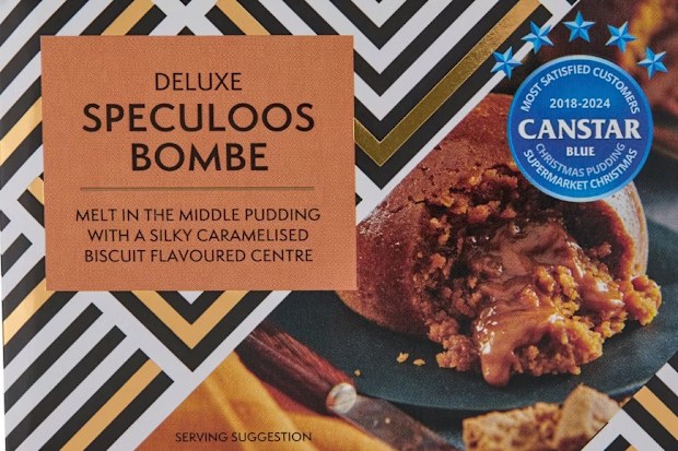 Aldi deluxe christmas pudding
