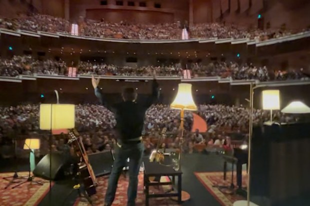 Ryan Adams during his Melbourne show