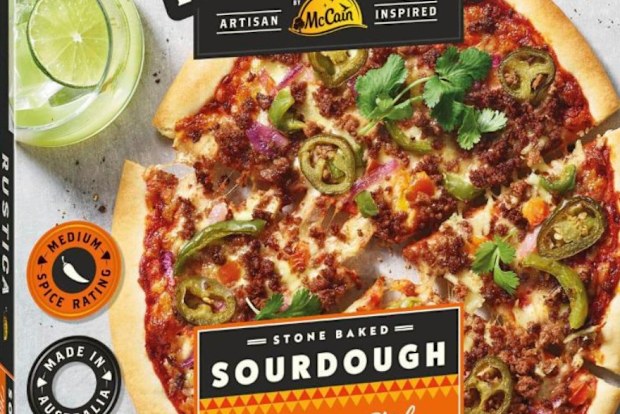 coles rustica pizza woolworths