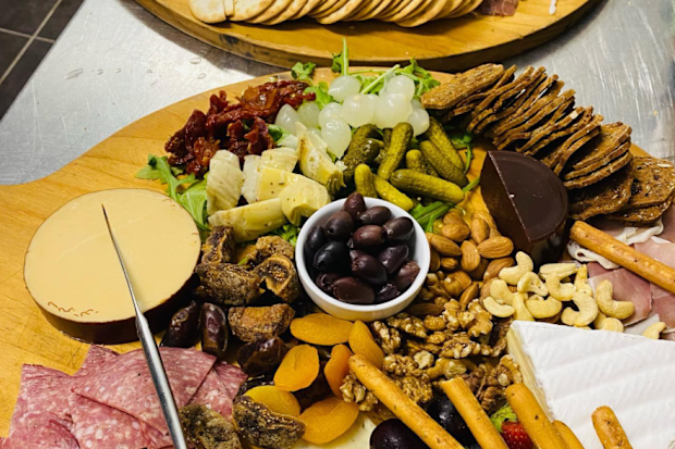A grazing board from Wollombi Catering.