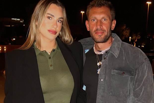 Georgios Frangulis and Aryna Sabalenka