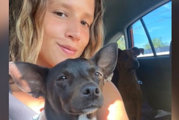 Paula Rodriguez with Maia