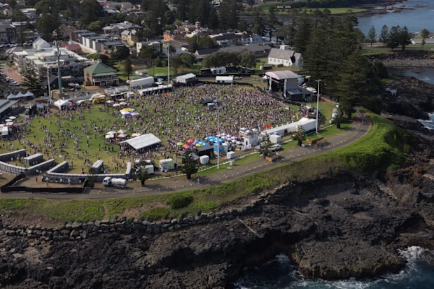 The self-described boutique music festival was expected to attract hundreds to the clifftops of Kiama, south of Sydney.