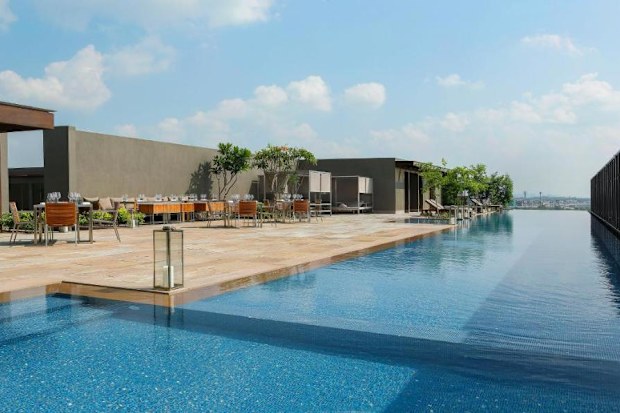 the Roseate House near Delhi airport 