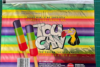 Toucan icy pole
