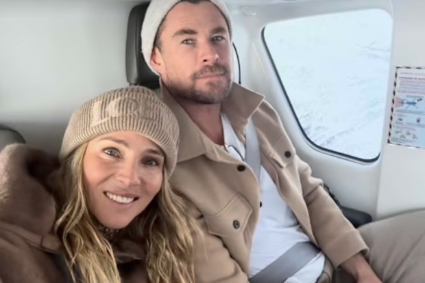 Elsa Pataky and Chris Hemsworth snow trip 2026.