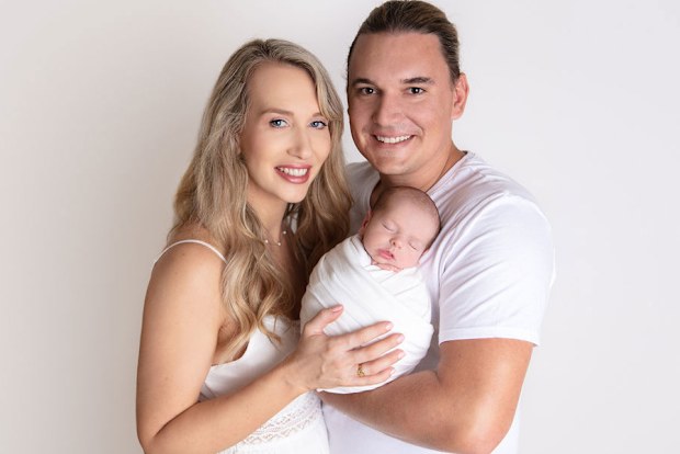 Emma, Matt and Alexander Hluszko.
