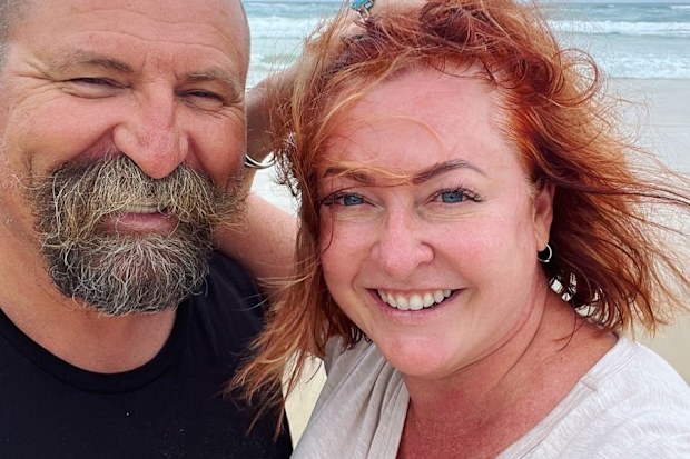 Shelly Horton and husband Darren Robinson