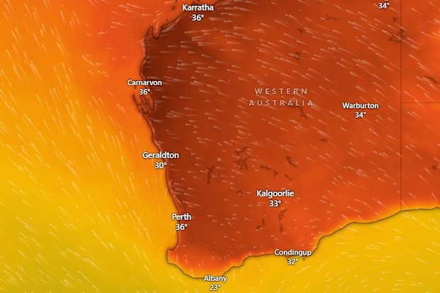 Perth heatwave warning
