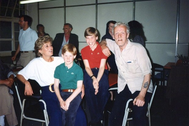 Prince William Prince Harry Princess Diana The Passage charity