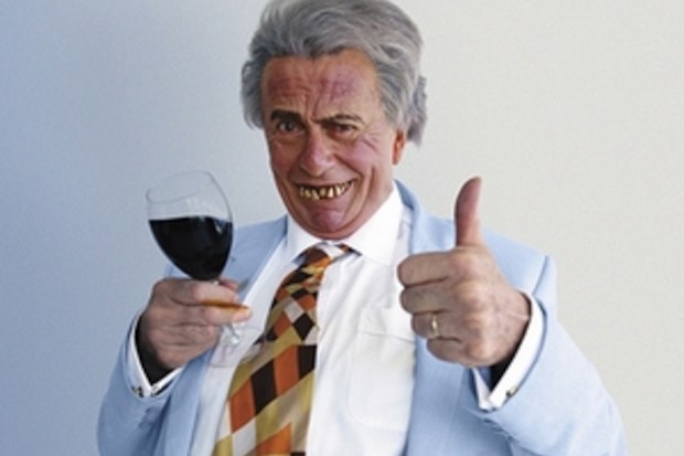 Barry Humphries as Les Patterson, an 'uncouth' man from Melbourne.