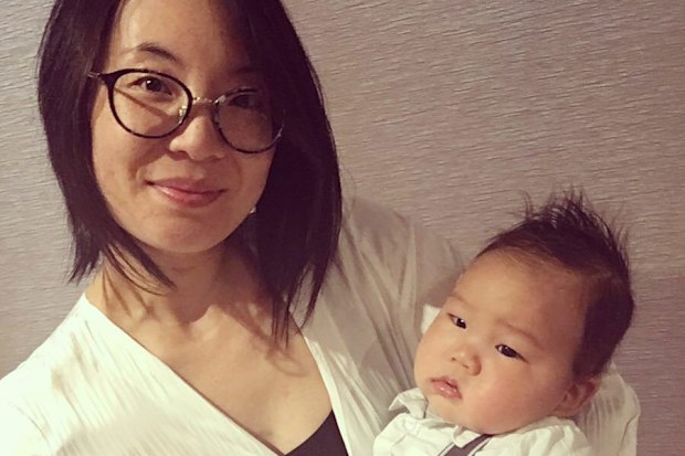 Candice with her son Micah, who she desperately wanted.