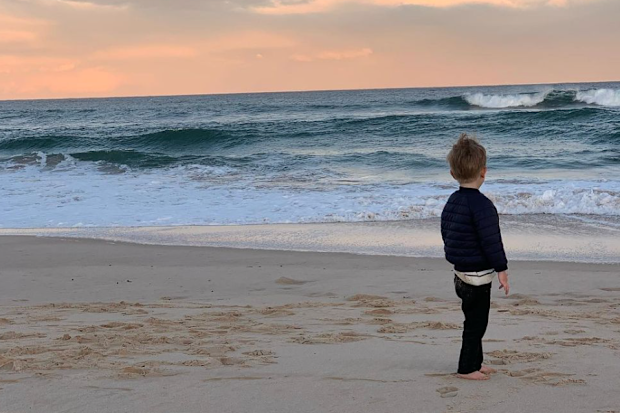 Jock and Lauren's son Alfie.