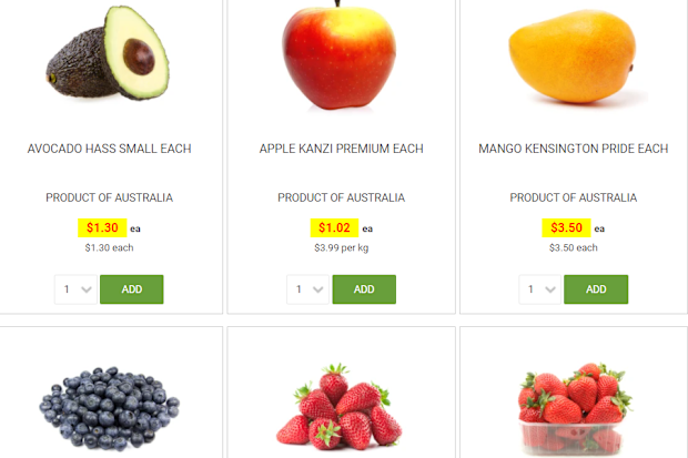 At Harris Farm Market you'll find brunch favourite avocadoes for $1.30 each.