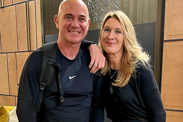 Andre Agassi and Steffi Graf