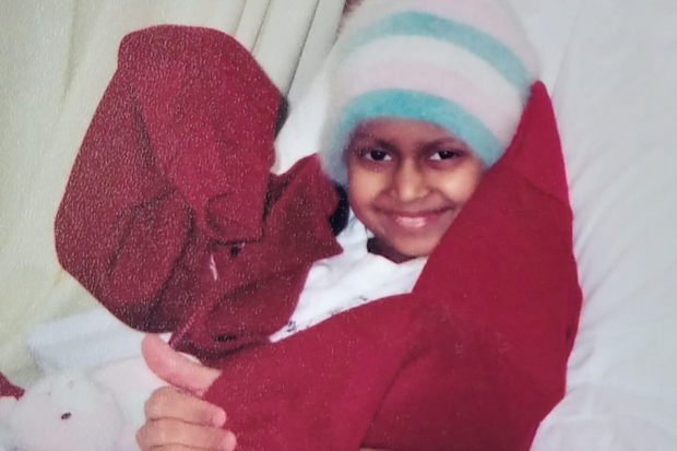 Lena Mishra put on a brave face while battling cancer as a child.