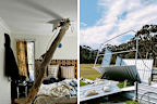 State Emergency Service workers in New South Wales and Victoria have been kept busy since destructive winds swept Australia's southeast.