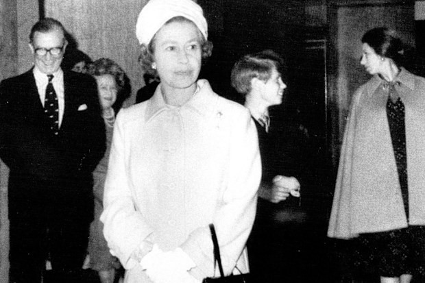 Her Majesty in 1975, the year she oversaw the firing of Prime Minister Gough Whitlam and his government.