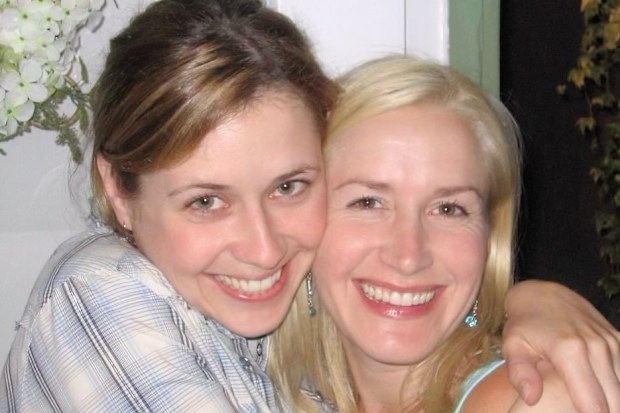 The Office stars Angela Kinsey and Jenna Fischer
