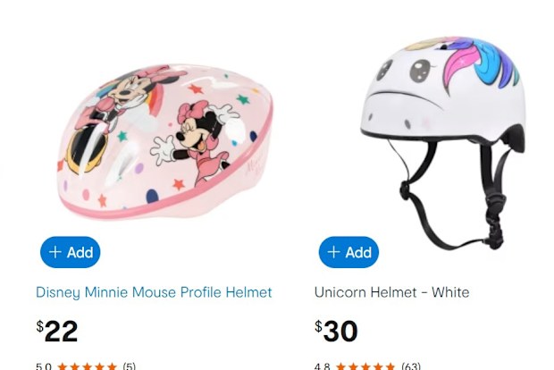 baby bike helmet kmart The $30 Kmart buy giving parents peace of mind - without breaking the bank  | White Unicorn helmet given top safety rating