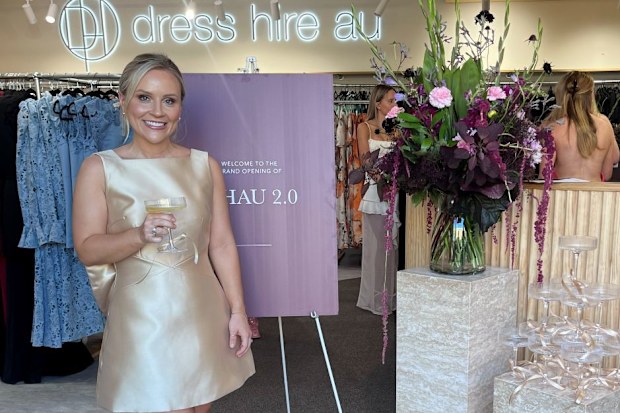 Dress Hire AU, owned by Ellie Gafforini.