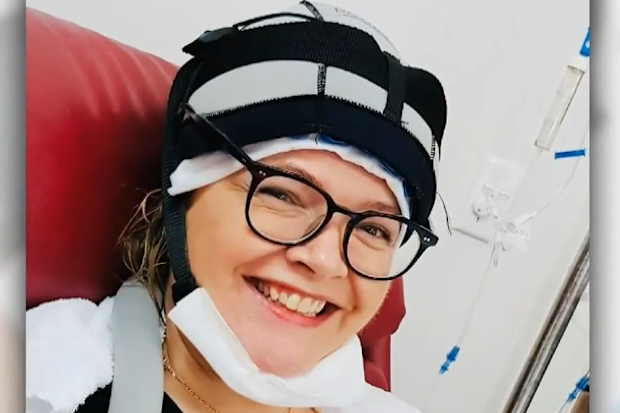 Lawrenson-Woods underwent years of radiotherapy, chemotherapy and surgery followed, before she was declared cancer-free.