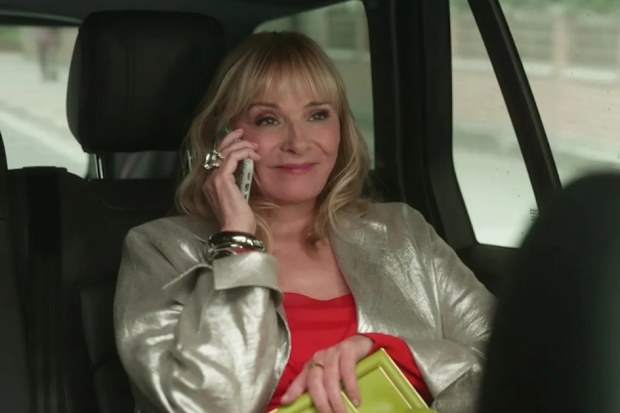 kim cattrall another cameo and just like that 