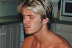 David Beckham writing his vows