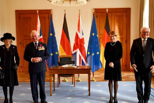 Prince Charles and Camilla in Berlin