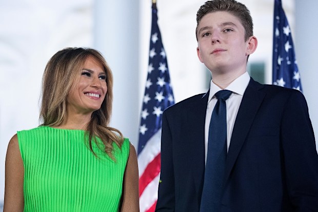 melania and barron trump where they will live during donald trumps second term as us president