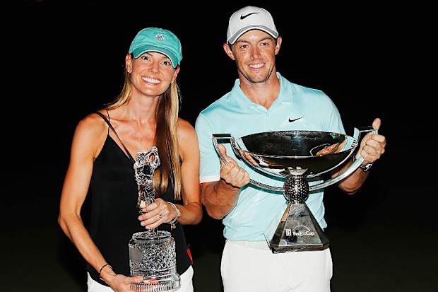 Rory McIlroy and Erica Stoll 