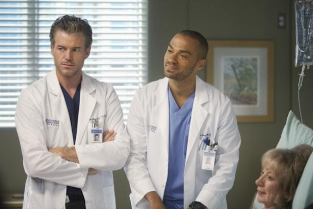 Grey's Anatomy Eric Dane and Jesse Williams