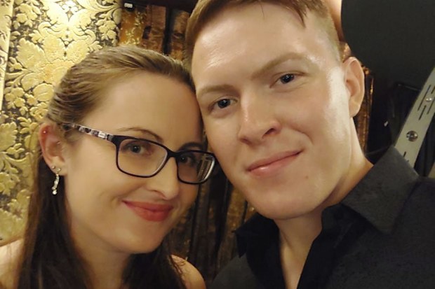Lauren and Lachlan Van Dalen never expected a 'random infection' during pregnancy would leave their son Ezra deaf.
